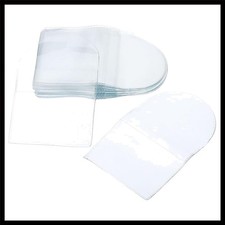 3" x 3" Coin Sleeves Holders, 100 Pack Pocket Coin Flip Single Coin Protector...