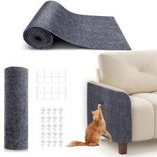 78.7"X15.8" Cat Scratching Mat, Self-Adhesive Cat Scratch Carpet, DIY Cats Sc...