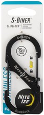 Nite Ize S-Biner SlideLock Stainless Steel Carabiner 4 - Black