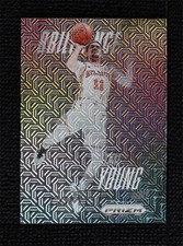 2024-25 Panini Prizm Deca Brilliance Mojo Prizm 6/25 Trae Young #3 13qb