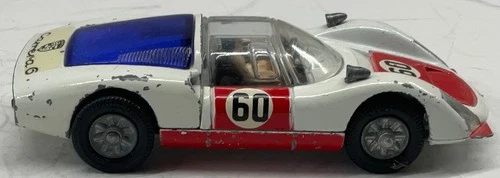 ORIGINAL VINTAGE CORGI  330. PORSCHE CARRERA 6. WORN PAINT