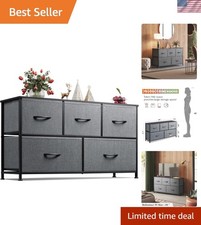 Multi-Functional 5 Drawer Storage Organizer Unit for Bedroom & Living Room
