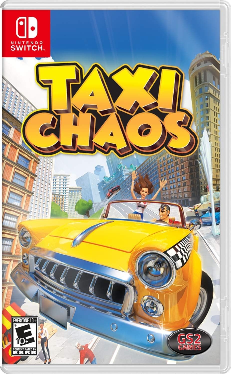 Taxi Chaos (Nintendo Switch) - Import - Brand New and Sealed