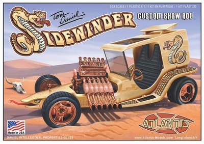 Samochód Tom Daniel Sidewinder Custom Show Rod - ATLANTIS Models AMCM2210 skala 