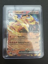 Pokémon Charizard EX Full Art Holo [Double Rare] 006/165 Scarlet & Violet 151 NM