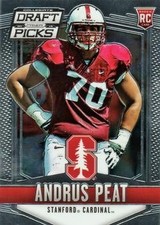 2015 Panini Prizm Draft Picks #152 Andrus Peat STANFORD
