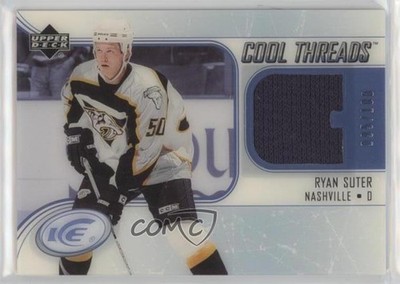 2005-06 Upper Deck Ice Cool Threads PETG 95/100 Ryan Suter #CT-RS Rookie RC 0q7o