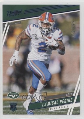 2020 Prestige Rookies Xtra Points Blue /299 La'Mical Perine #276 Rookie RC 0ja4