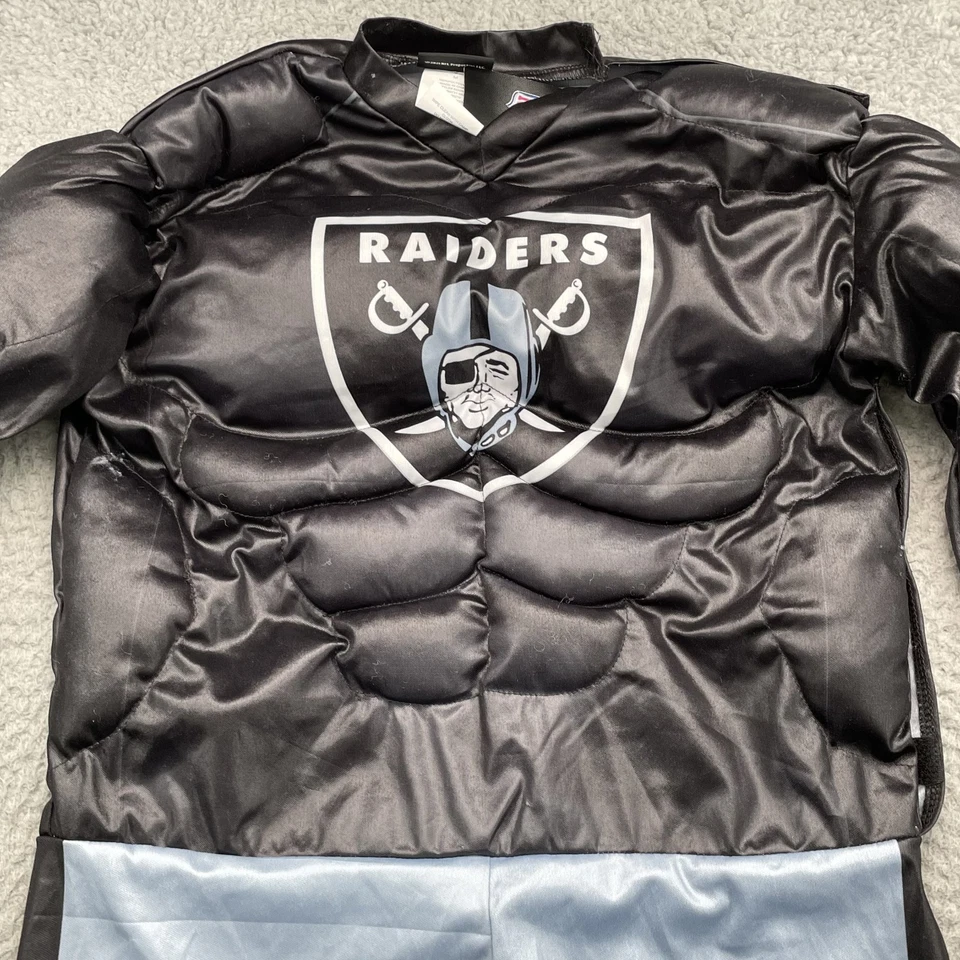 Костюм спортсмена футболиста NFL Las Vegas Raiders маленький средний ABS для Хэллоуина - Изображение 3 из 4