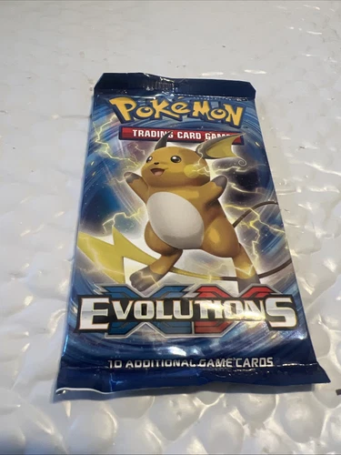 Pokemon TCG: XY Evolutions Booster Pack Sealed Raichu Art (1 Pack)