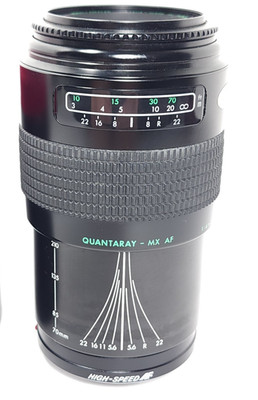 Quantaray-MX AF 1:4~5.6 f=70~210mm Multi-Coated Camera Len and Case