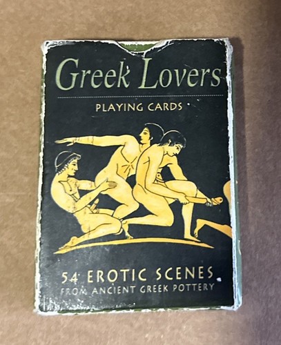Ancient Greek Lovers Pottery Pack of Playing Cards 54 Scenes
