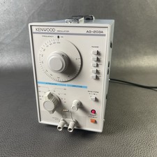 Kenwood AG-203A Oscillator / Audio Generator, 10Hz-1MHz Working w Power Cord