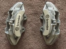 Brembo Front Brake Calipers Focus Rs Mk3 New Genuine Ford Unpainted Brembo Front Brake Calipers Focus Rs Mk3 New Genuine Ford Unpainted