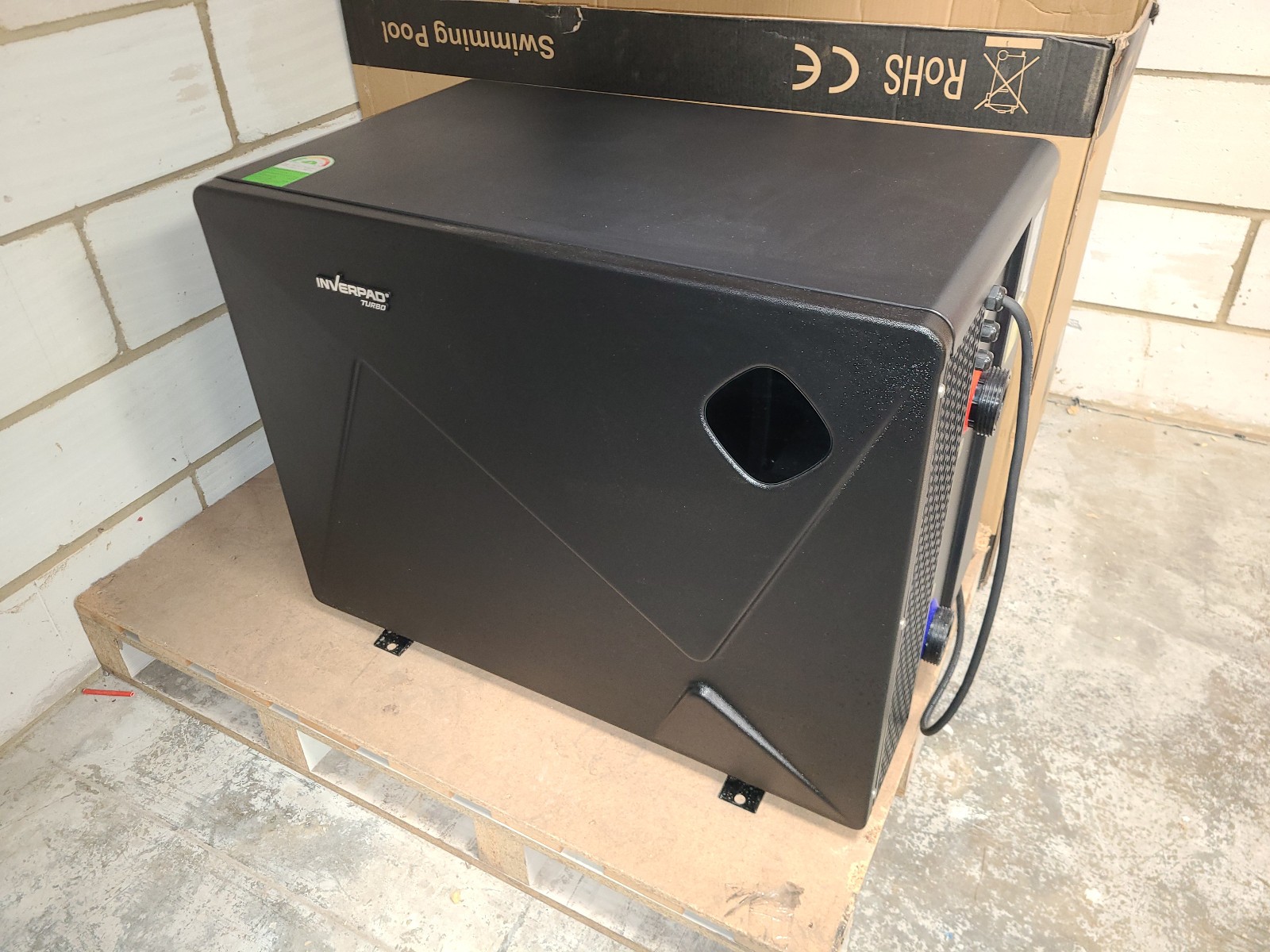 Calentador de agua eléctrico con bomba de calor para piscina - Ex Display