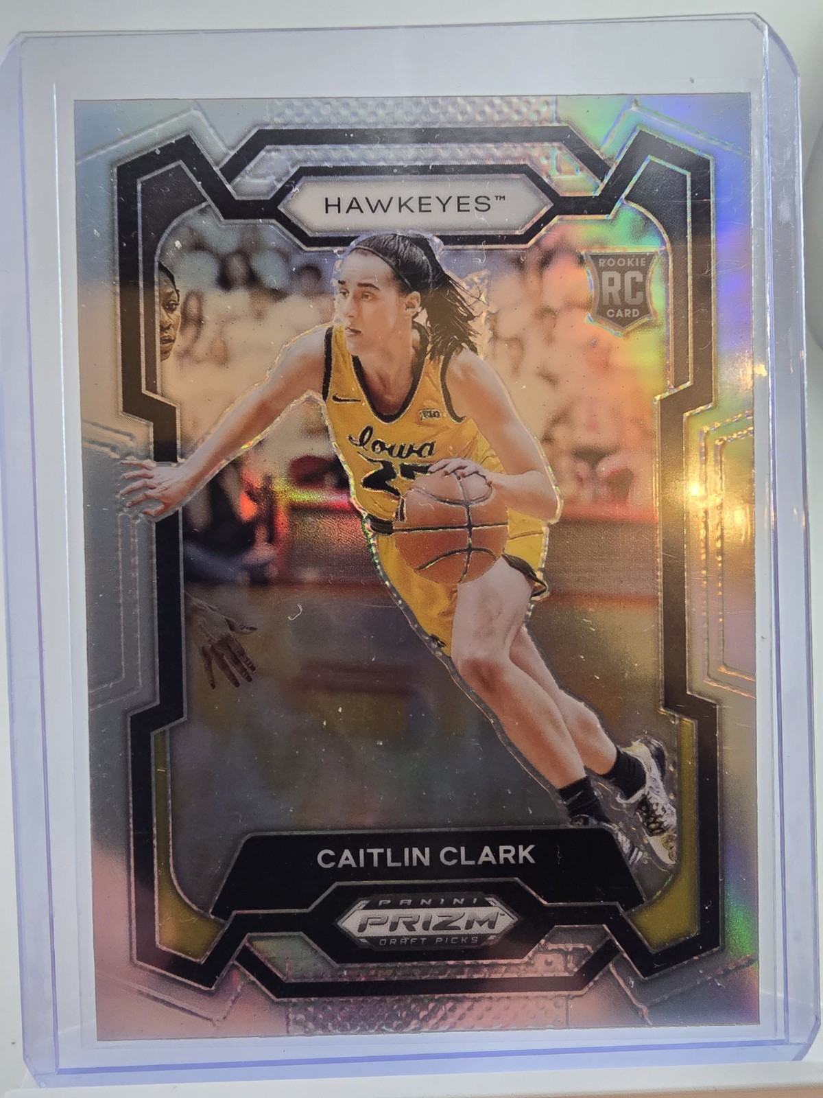 2024 Panini Prizm Draft Picks - Caitlin Clark #57 Silver Prizm (RC) Iowa 