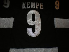 Los Angeles Kings Adrian Kempe Black/Silver Alternate Jersey Size L