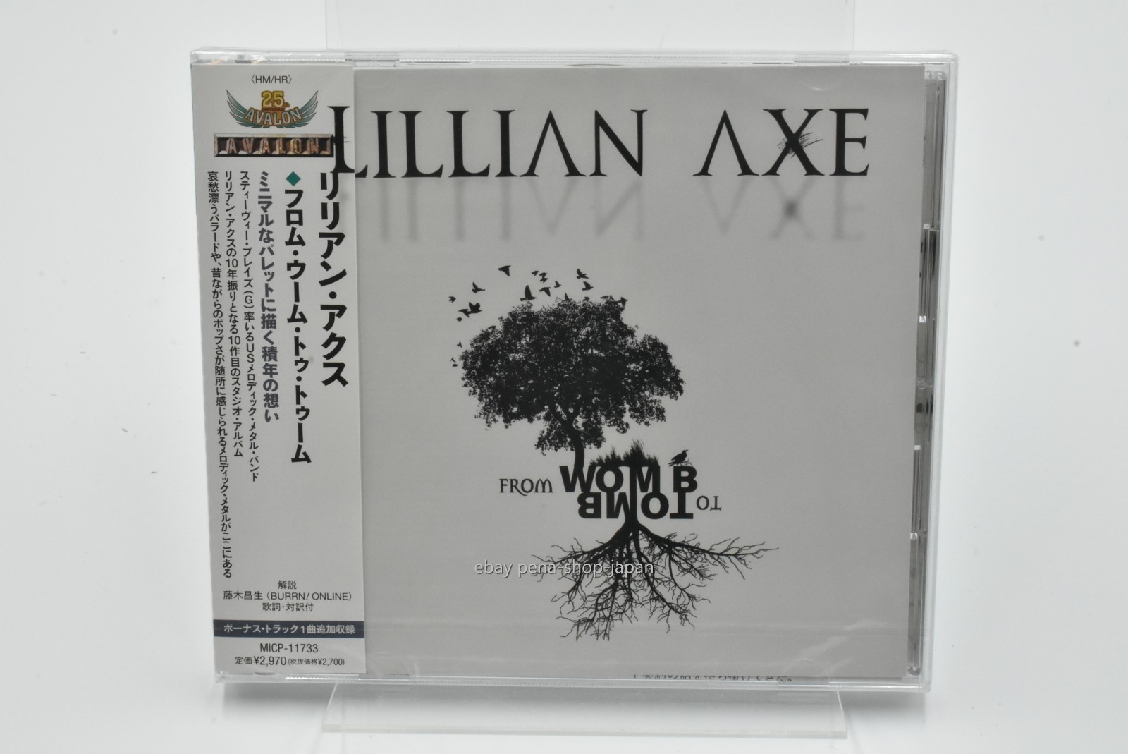 LILLIAN AXE-FROM WOMB TO TOMB-JAPAN CD BONUS TRACK OBI