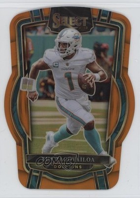 2022 Panini Select Club Level Orange Prizm Die-Cut /199 Tua Tagovailoa #238 1h1