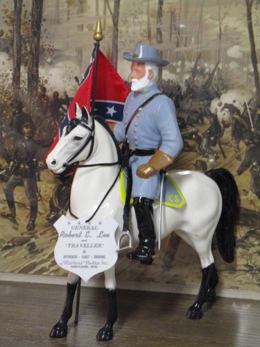 Hartland 1990s General Lee complete with rider horse hat saddle sword  hang tag