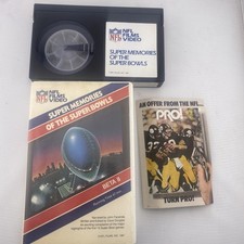 Superstars of the Super Bowl Betamax Beta II NFL Film Video 1984