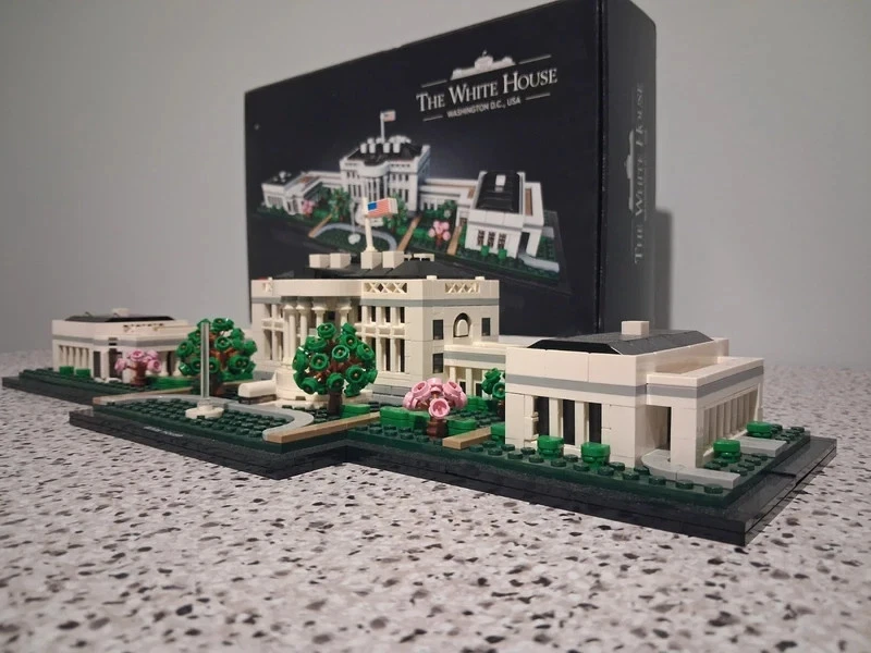 lego 21054 architecture the white house washington rare - Photo 2/3