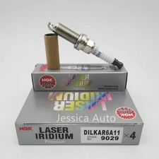 Set of 4 Genuine NGK 9029 DILKAR6A11 Spark Plug Laser Iridium