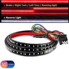 60" LED Tailgate Light Bar For Pickup Truck SUV Brake Turn Signal Reverse Tail