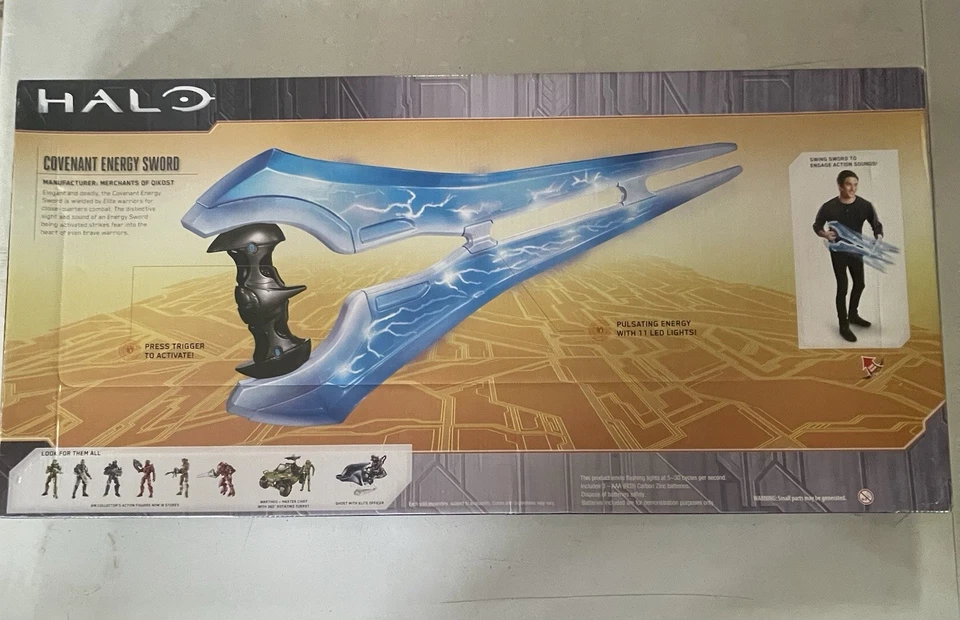 Новый HALO Covenant энергии меч Gamestop эксклюзивный! Свет и звуки! КОСПЛЕЙ!! - Изображение 3 из 3