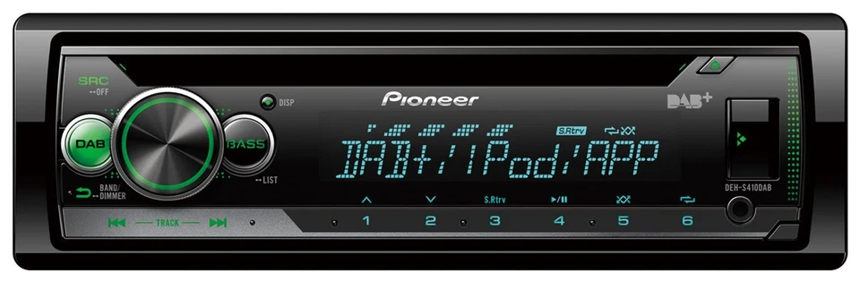 Pioneer MP3 AUX CD DAB USB Autoradio für Hyundai Genesis BK 10-12 Klimaautomatik - Bild 4 von 4