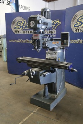 10'' x 50'', Used Lagun Vertical Milling Machine With Variable Speed Head, Mdl....