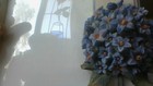 Hydrangea 3-D Flowers Free Standing Picture Frame Handpainted 9x7" Spring Pretty — photo 4