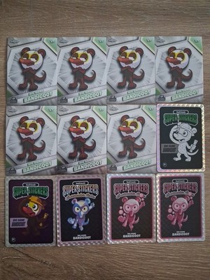 VeeFriends Big Game Bandicoot Topps Chrome 2026 Superstickers Collector Lot 12