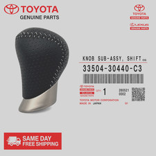 Lexus Gs Shift Lever Shift Knob 33504-30440-c3 Genuine Japan F-sport Leather Oem