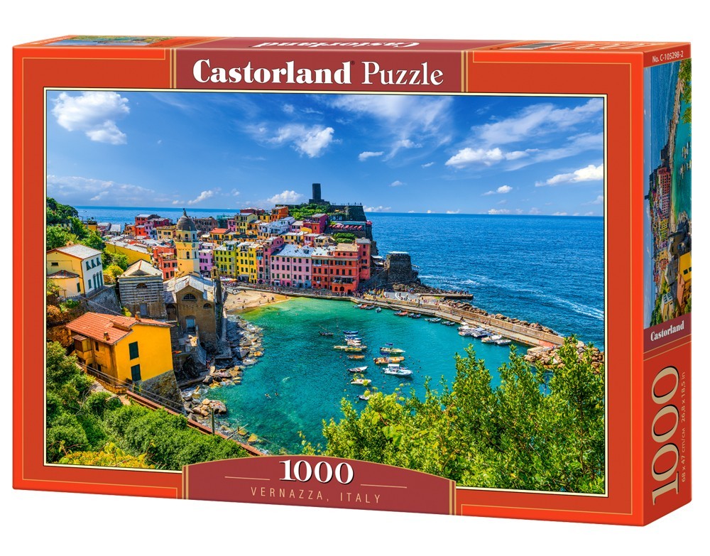 5904438105298 Пазл 1000 деталей Vernazza Италия Castor