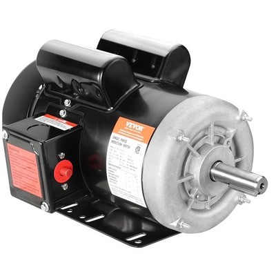 Powerful 2HP Single Phase Electric Motor with CW/CCW Rotation for All Equipment