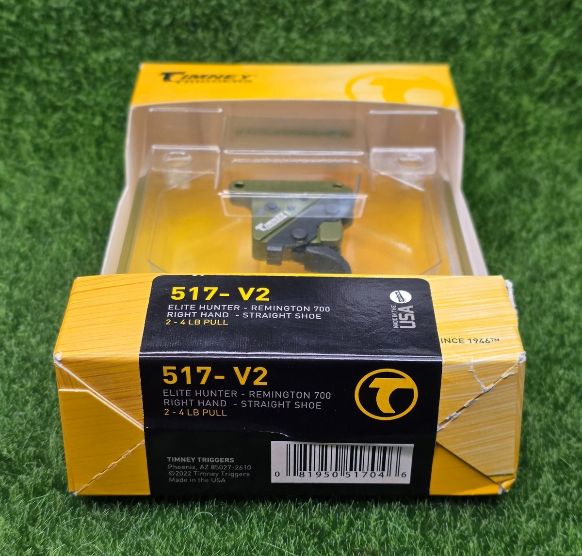 Timney Elite Hunter Remington 700 Adjustable Curved Trigger, 1.5