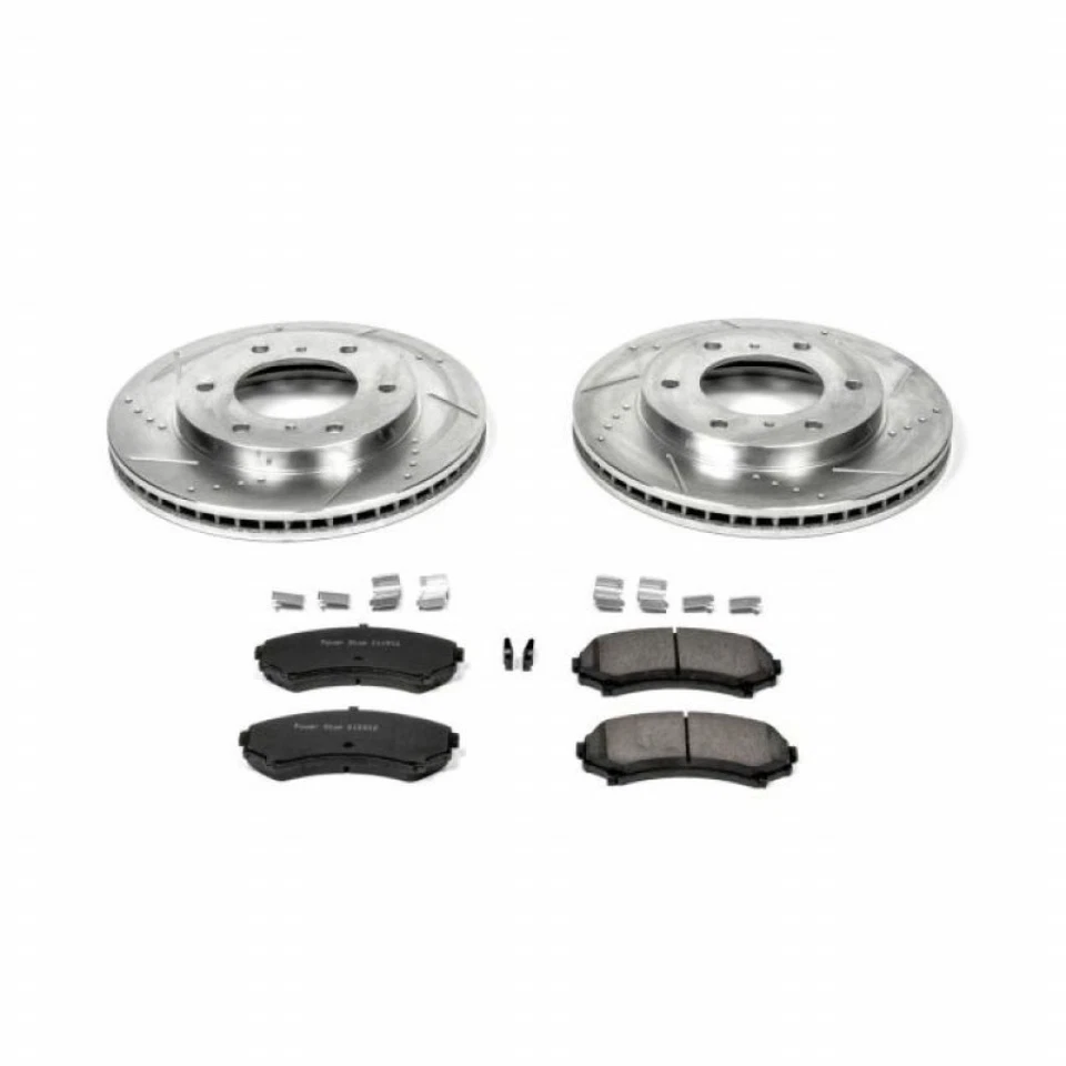 Power Stop Brake Kit For Mitsubishi Montero 2001-2006 Front Z23 Evolution Sport - Image 2 of 4