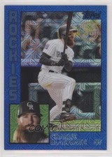 2019 Silver Pack 1984 Topps Baseball Blue Mojo Refractor Charlie Blackmon ff8