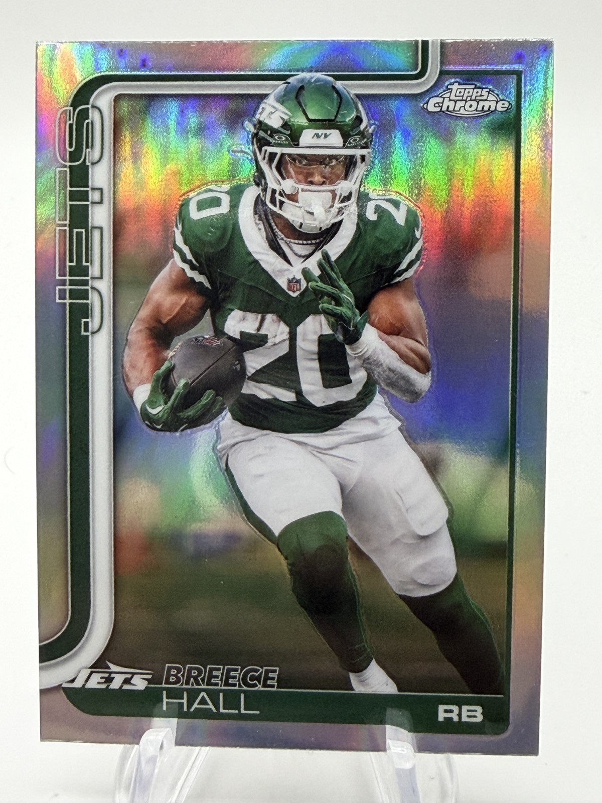 2025 Topps Chrome - Breece Hall #238 Refractor (A1667)
