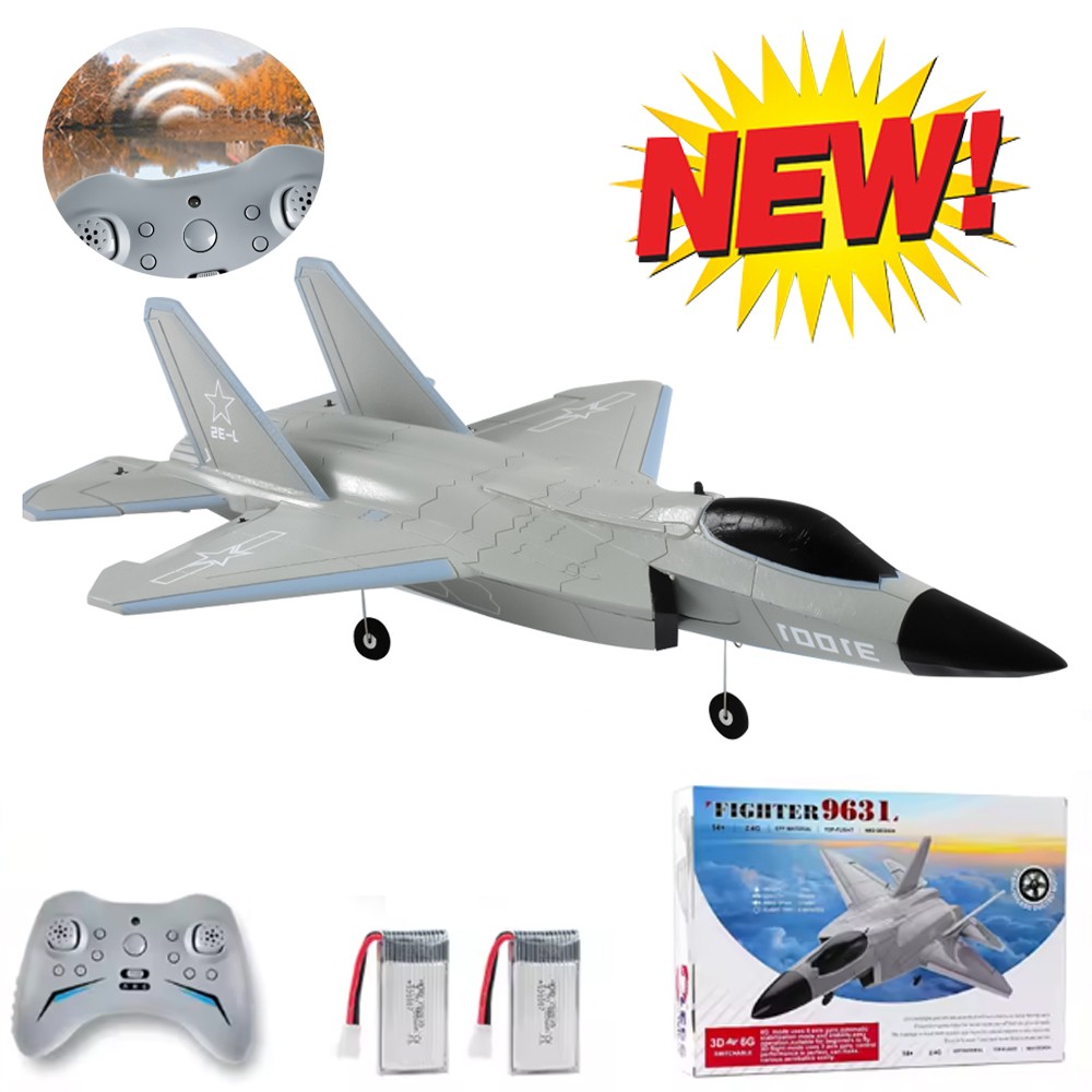RC J-35 Fighter 4CH EDF Jet 2.4G Brushless Motor Gyro RTF With 2 Batteries NEW