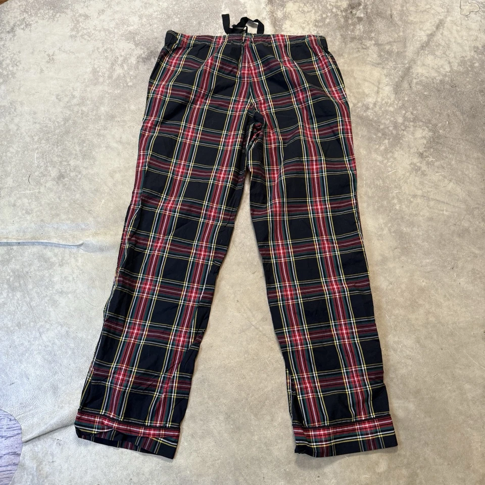 J. Pantalones Crew Mujer Talla M Rojo Negro Winnie en Stewart Tartán Cuadros Foto 2 de 4