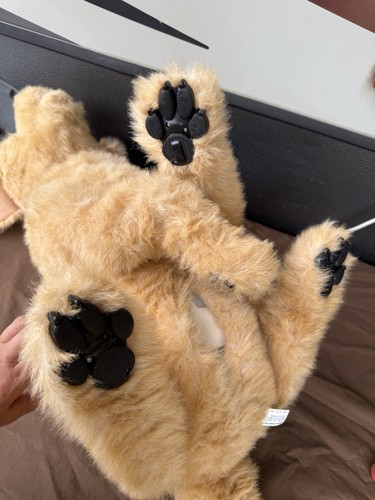 Vintage 2007 Fur Real BISCUIT MY LOVIN' PUP Golden Retriever Dog Large 22” Bone - Picture 7 of 11