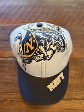 Cappello SnapBack US Naval Academy Midshipmen Vintage The Game Big Logo Navy