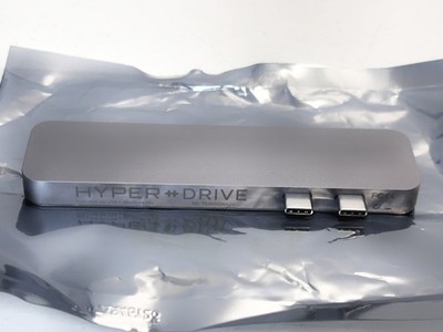 HyperDrive Duo 7-in-2 USB-C Hub for MacBook Pro/Air, HDMI 4K60Hz HDR, Space Gray