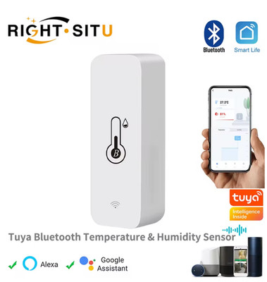Tuya Smart Temperatur Luftfeuchtigkeit Sensor Mini 2023 Neu Upgrade Bluetooth