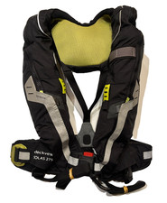 Spinlock Deckvest Lifejacket Solas 275 275N Twin Chamber Black  Neon Vest New