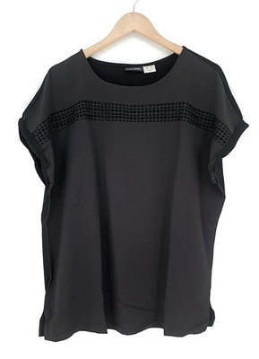 LAURA KENT Damen SHIRT Blusenshirt schwarz Größe 48 NEU Z9