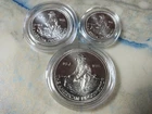 Engelhard - Silver rounds 0.999 (Prospector Set Fractional) - 1/2, 1/4, 1/10 oz