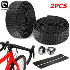 2PCS Bicycle Handlebar Tape Bike Road Cycling Non-slip Handle Bar Wrap Soft EVA